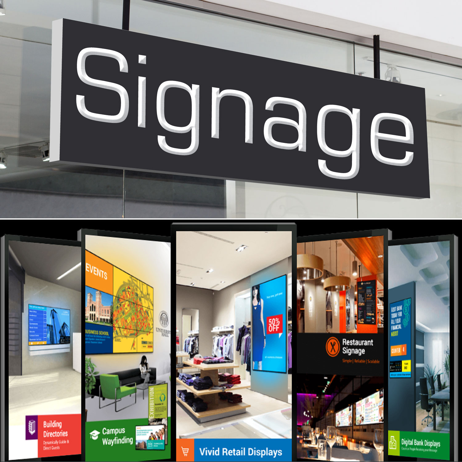 Signboard 3D Flex