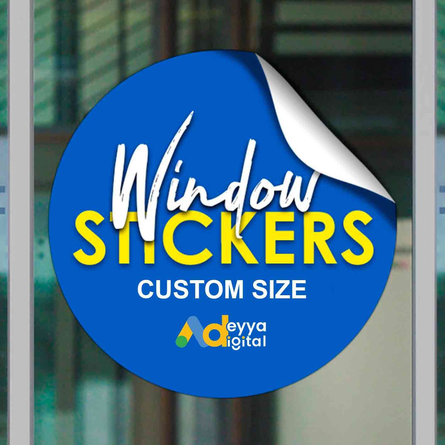 Quality sticker printing in Dubai