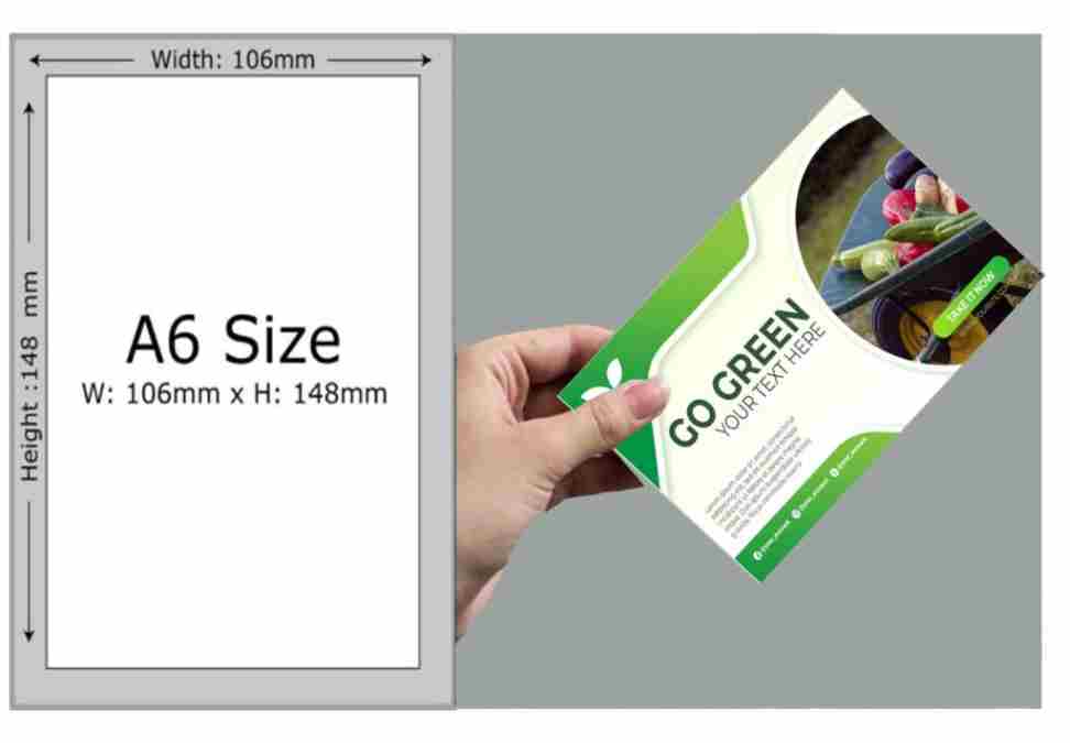 A6 FLYERS PRINTING IN DUBAI