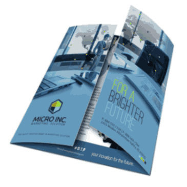 Affordable and fast gate fold brochure printing services in Dubai for small to large quantities