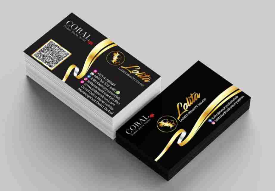 400-GSM-without-lamination business card printing in dubai