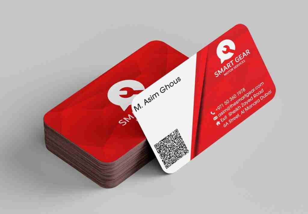 Rounded Corner PETT Glossy Laminated 760mic bussiness cards
