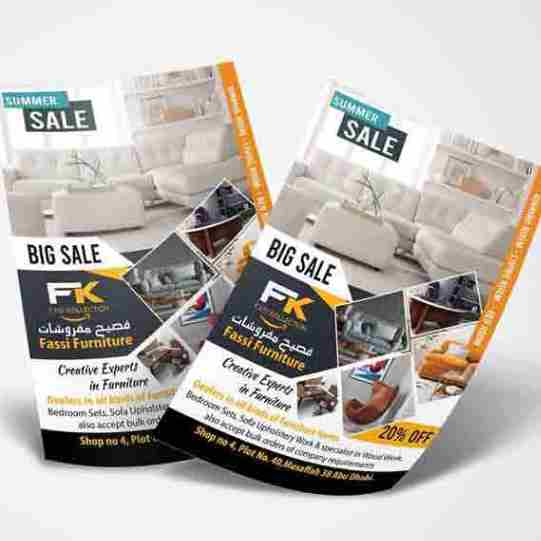 Dubai flyers printing solutions for events, promotions, and marketing campaigns