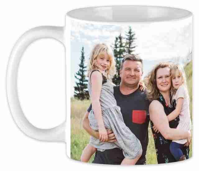 Customized ceramic mug printing in Al Rigga, Dubai with photos, logo and messages